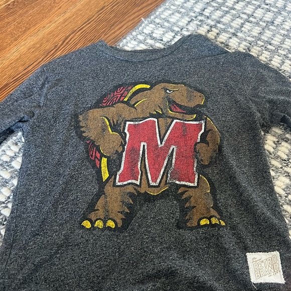 university of maryland long sleeve top - Picture 1 of 1